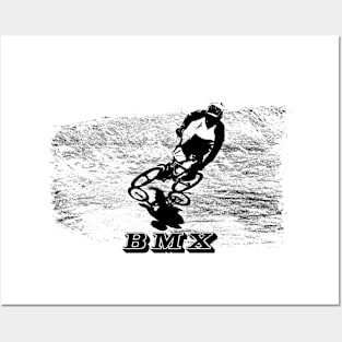 bmx race Posters and Art